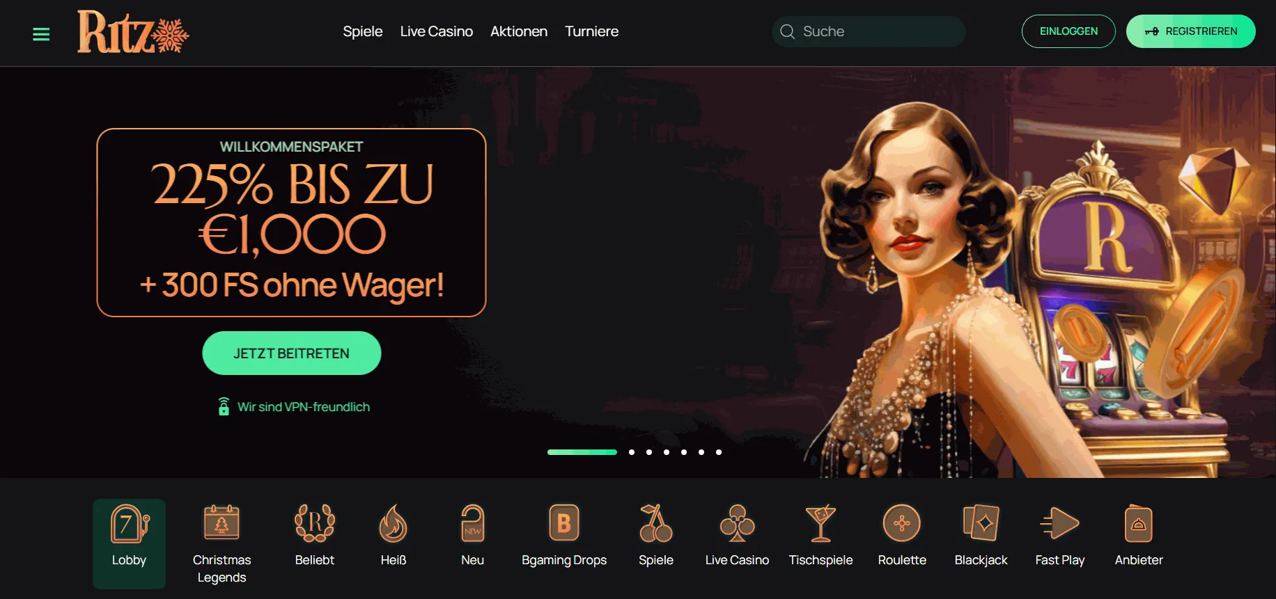 Ritzo neues Casino